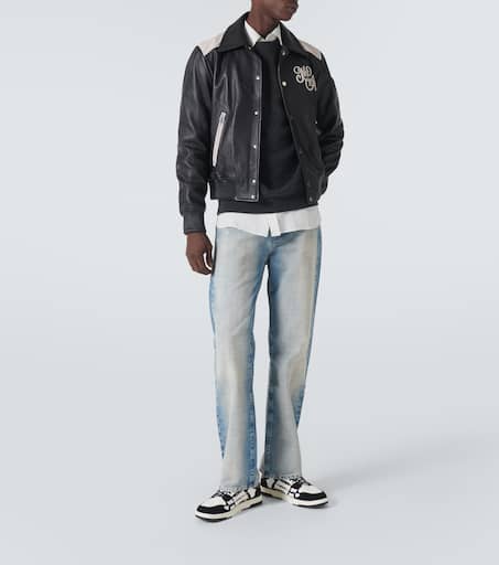 Ma Quad Cuff straight jeans