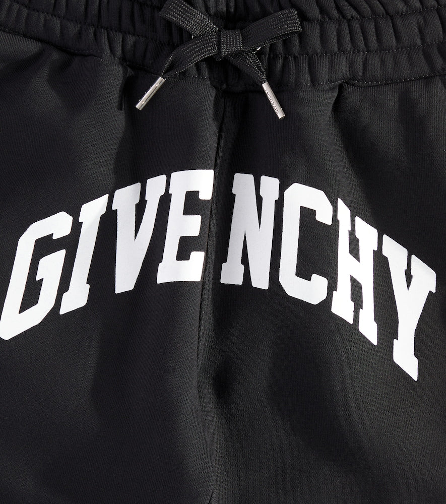 Logo cotton-blend sweatpants