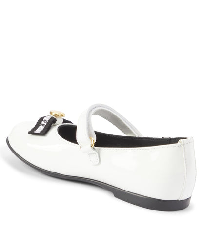 Patent leather ballet flats