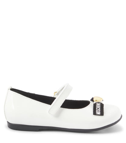 Patent leather ballet flats