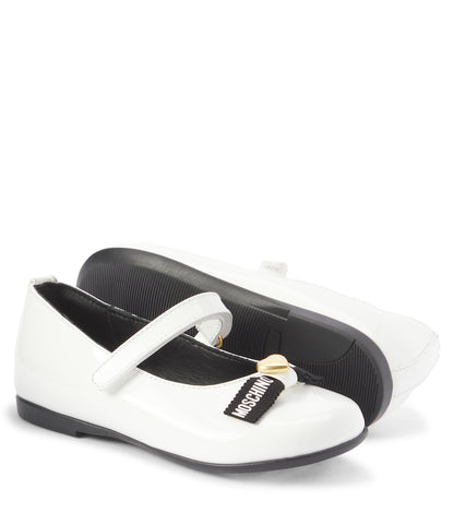 Patent leather ballet flats
