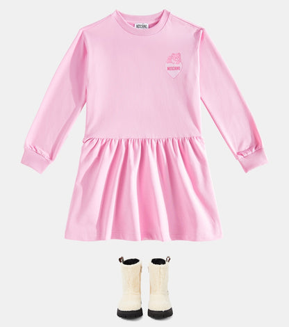 Logo teddy boots