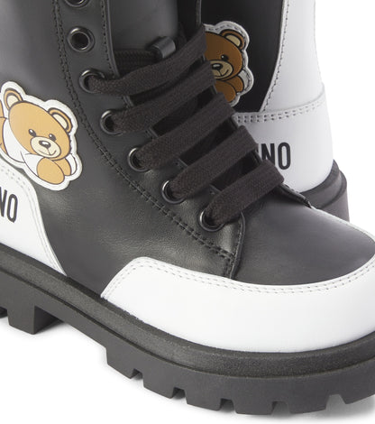 Leather ankle boots