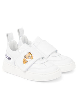 Teddy Bear leather sneakers