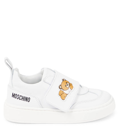 Teddy Bear leather sneakers