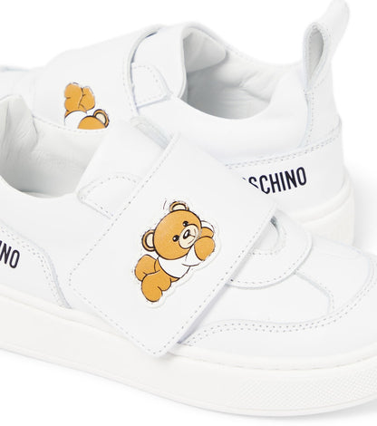 Teddy Bear leather sneakers