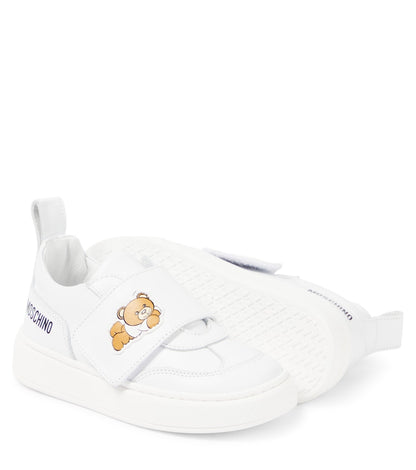 Teddy Bear leather sneakers