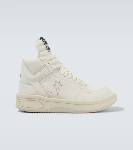 x Converse Turbowpn leather sneakers