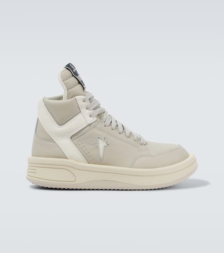 x Converse Turbowpn leather sneakers