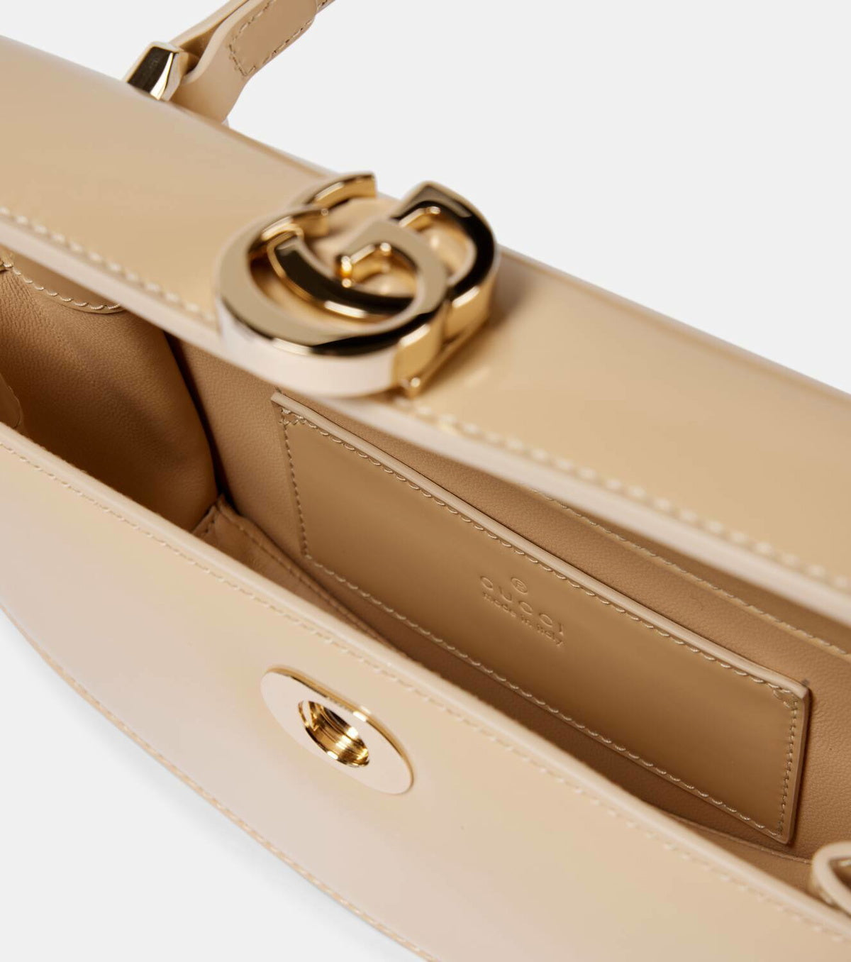 Gucci Half Moon leather shoulder bag