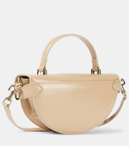 Gucci Half Moon leather shoulder bag