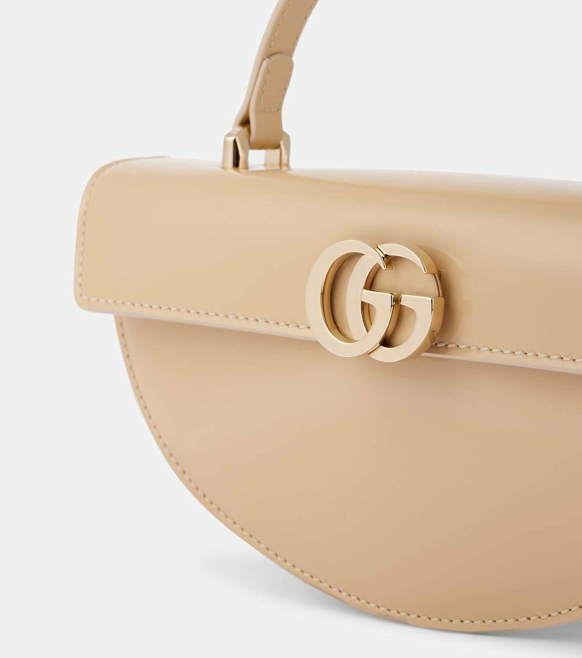Gucci Half Moon leather shoulder bag