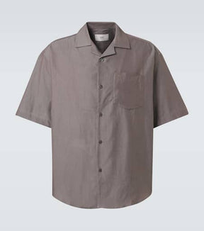 Cotton gabardine shirt