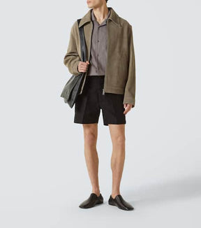 Cotton gabardine shirt