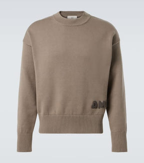Cotton and wool sweater