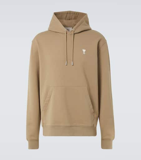 Ami De Cœur cotton jersey hoodie