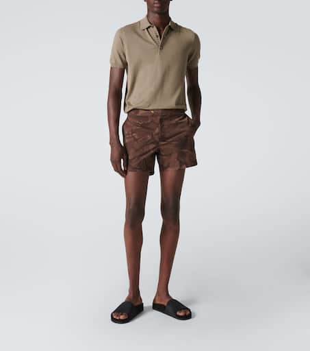 Cotton jersey polo shirt