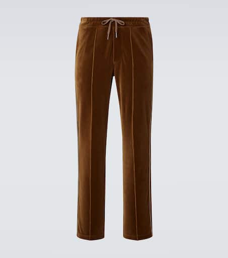 Velour sweatpants
