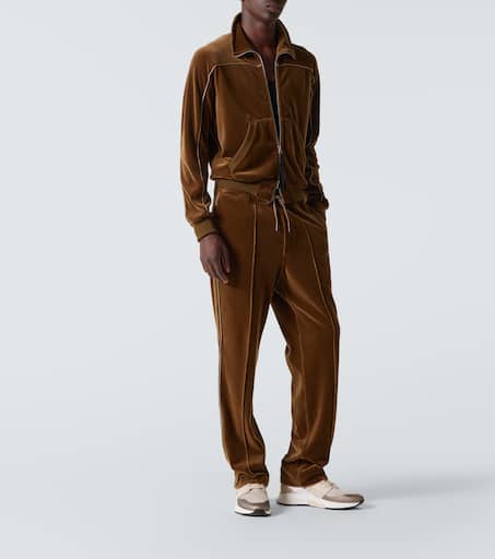 Velour sweatpants