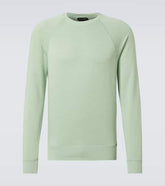 Cotton-blend sweater