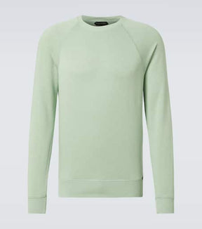 Cotton-blend sweater