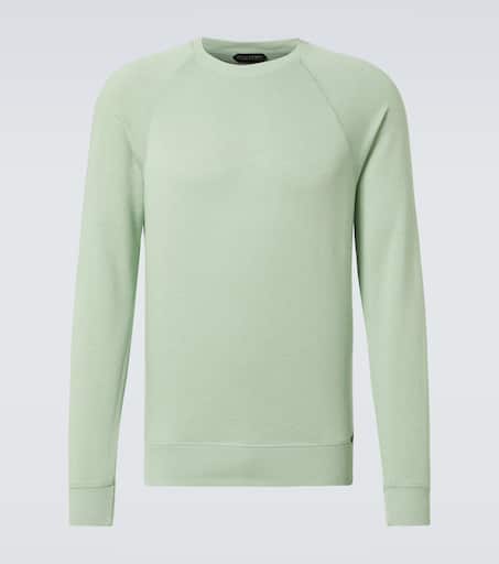 Cotton-blend sweater