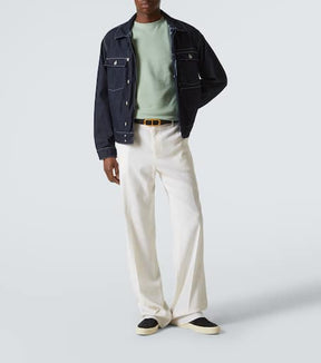 Cotton-blend sweater