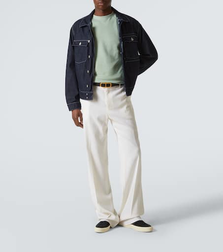 Cotton-blend sweater