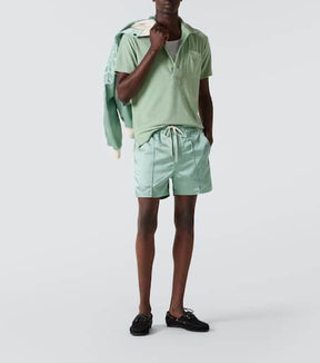 Terry polo shirt