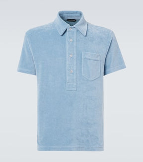 Terry polo shirt