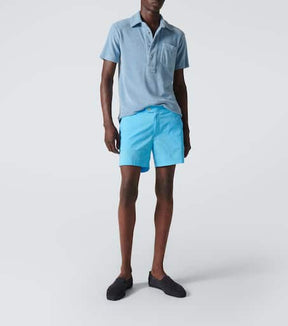 Terry polo shirt