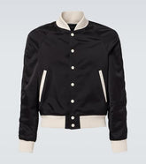 Satin blouson
