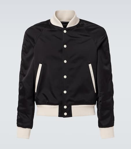 Satin blouson