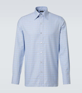 Cotton-blend shirt