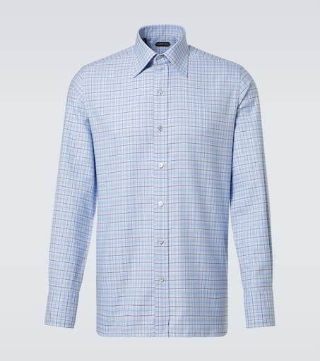 Cotton-blend shirt