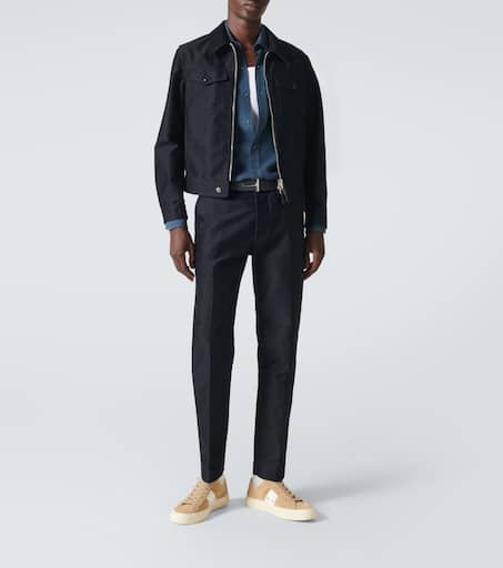 Silk twill shirt