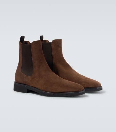 Suede Chelsea boots