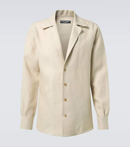 Linen overshirt