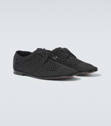 Woven Derby shoes