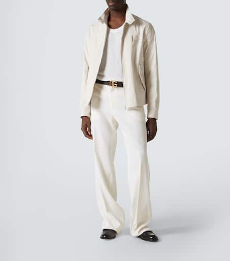 DG embroidered cotton jacket