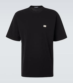 Logo cotton piqué T-shirt