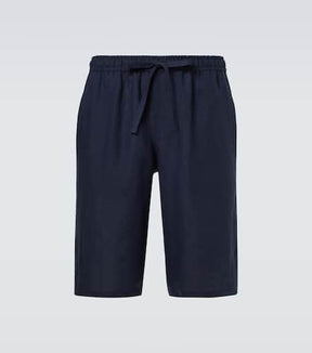 Linen Bermuda shorts