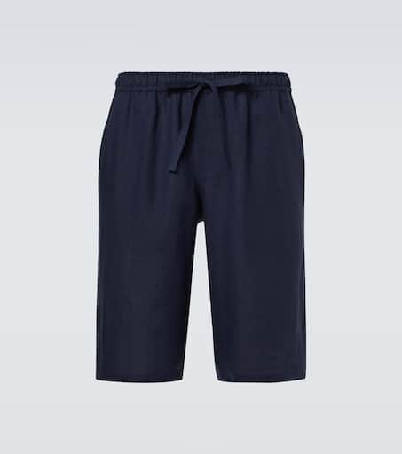 Linen Bermuda shorts