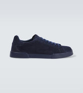 Suede sneakers