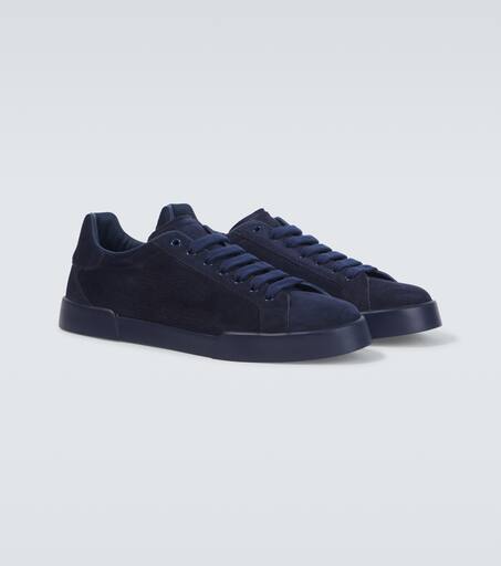 Suede sneakers