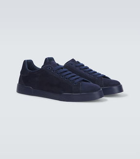 Suede sneakers