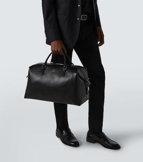 Roma leather duffel bag