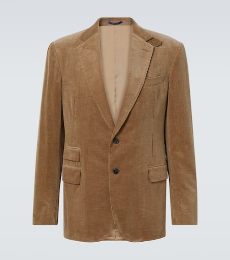 Kent cotton and cashmere corduroy blazer