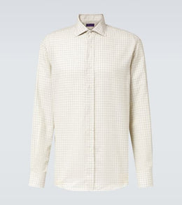 Checked cotton shirt