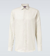 Checked cotton shirt